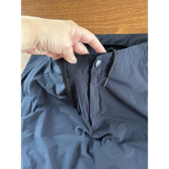 Paskho Men's Medium L Minimalist Modern Travel Tech Pants Nylon Stretch Black - Picture 2 of 6